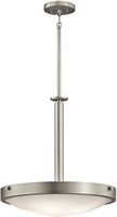  Lytham 4-Light Inverted Pendant Brushed Nickel 42244NI
