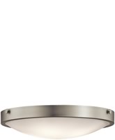  Lytham 4-Light Flush Mount Brushed Nickel 42276NI